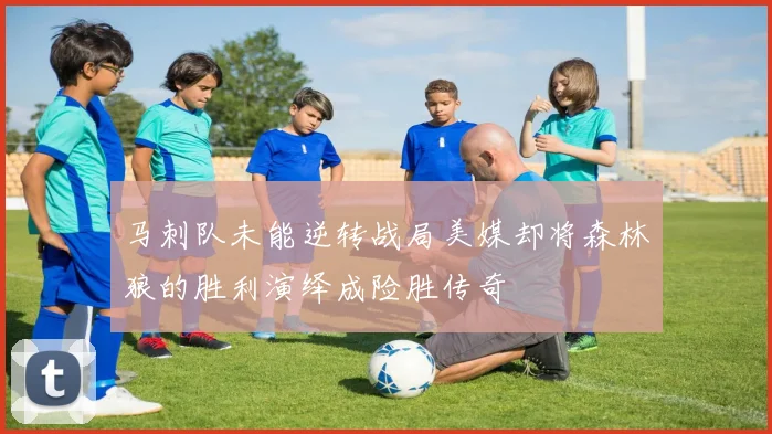 马刺队未能逆转战局美媒却将森林狼的胜利演绎成险胜传奇